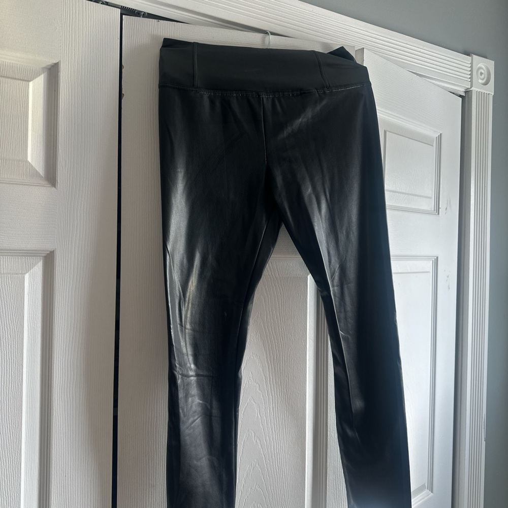 Leather Leggings size Medium